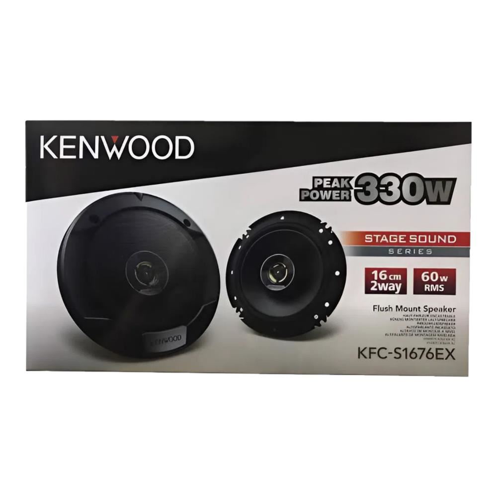 Parlantes bocinas Kenwood KFC-S1676EX - 330w